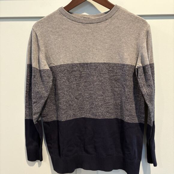 Lot Of 2 Children’s Place Sweaters Boys XXL 16 Grey Green Long Sleeve - Picture 2 of 11